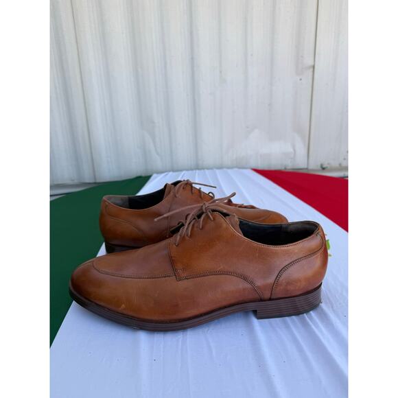 Cole Haan Men’s GrandØS Brown Leather Dress Shoes Size 13M – Oxford Derby Casual main image 6